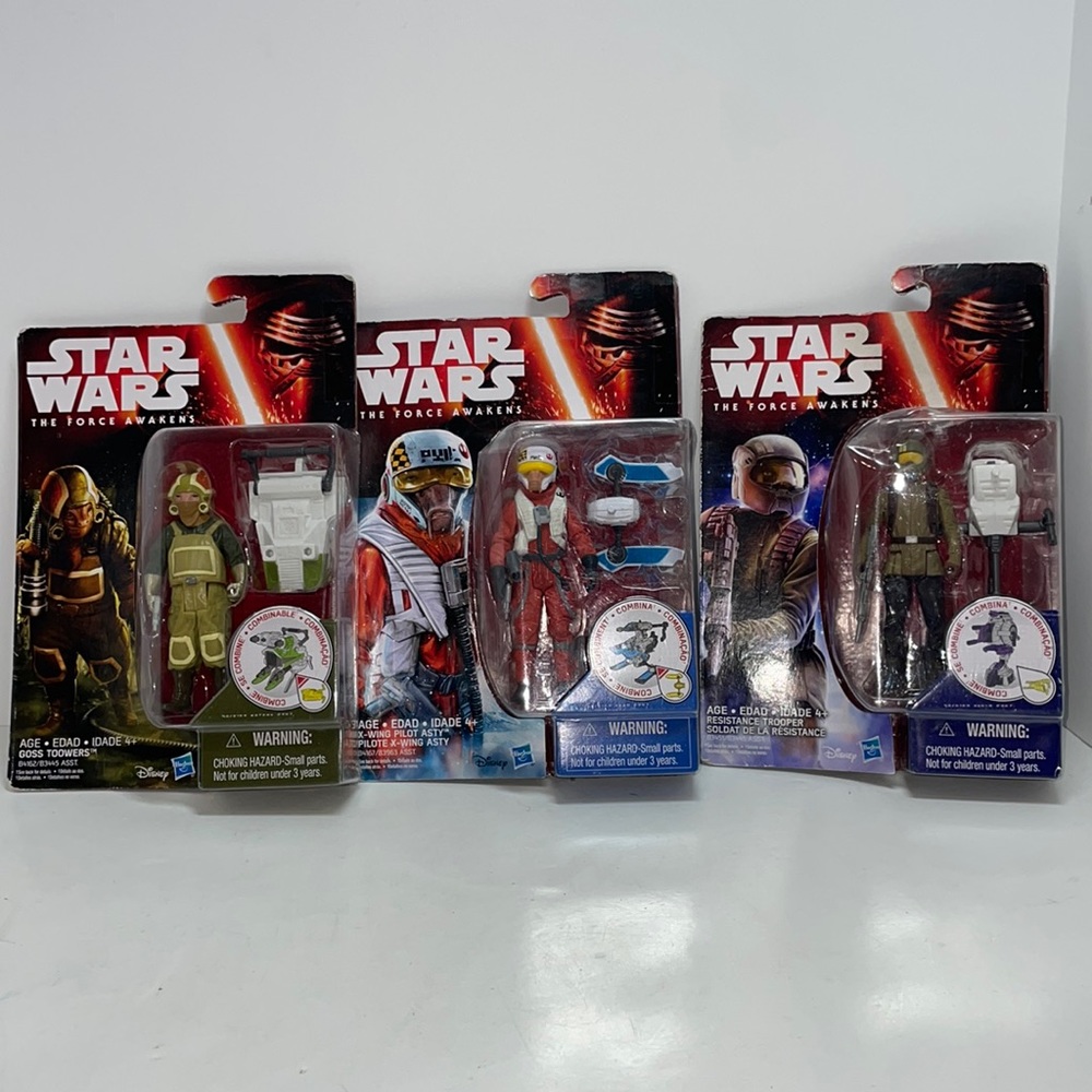 Star Wars: The Force Awakens Action Figures Lot of Three - Picture 1 of 9